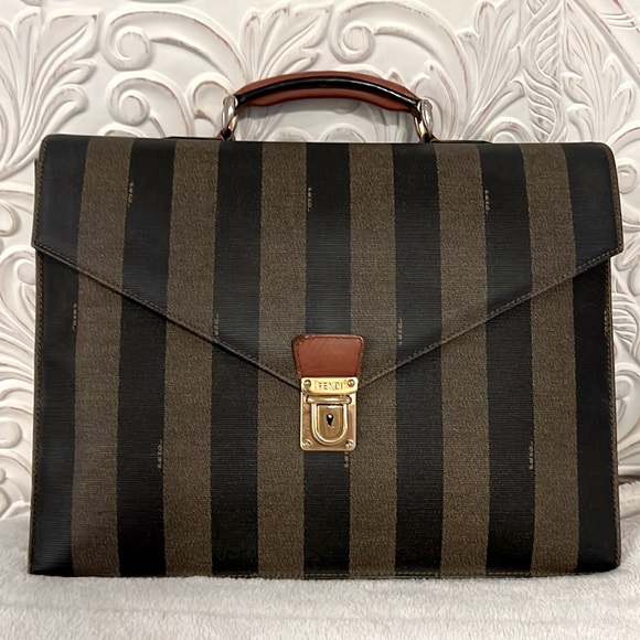 Authentic Fendi Briefcase - Picture 1 of 15